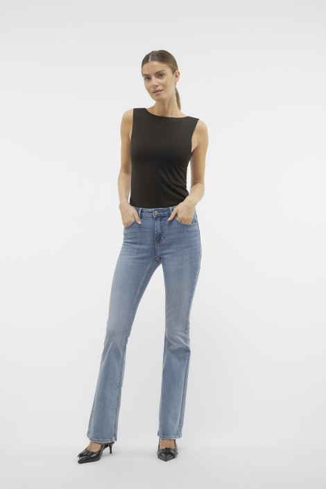 Vero Moda vmflash mr flared jeans li371 ga no